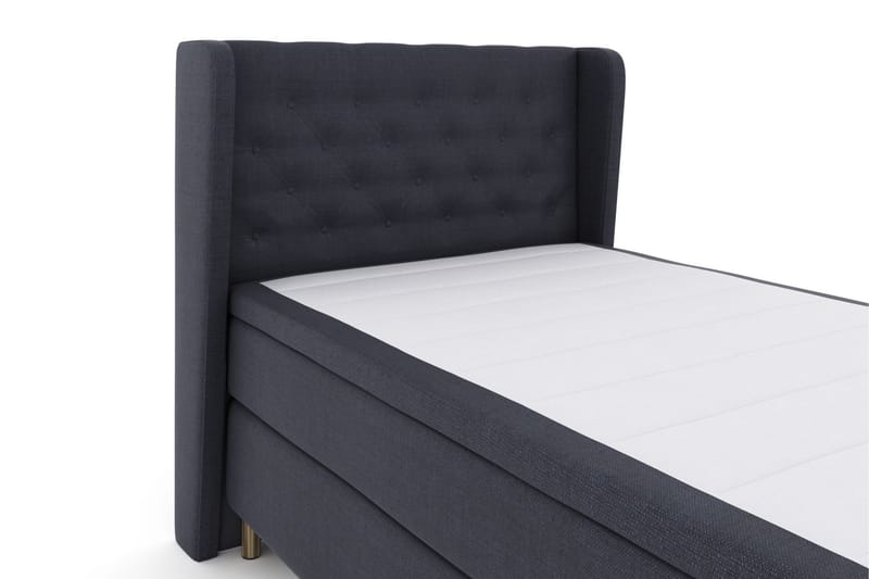Select No 6 Komplett Sängpaket 120x200 Medium Watergel - Blå/Metall - Komplett sängpaket - Kontinentalsäng