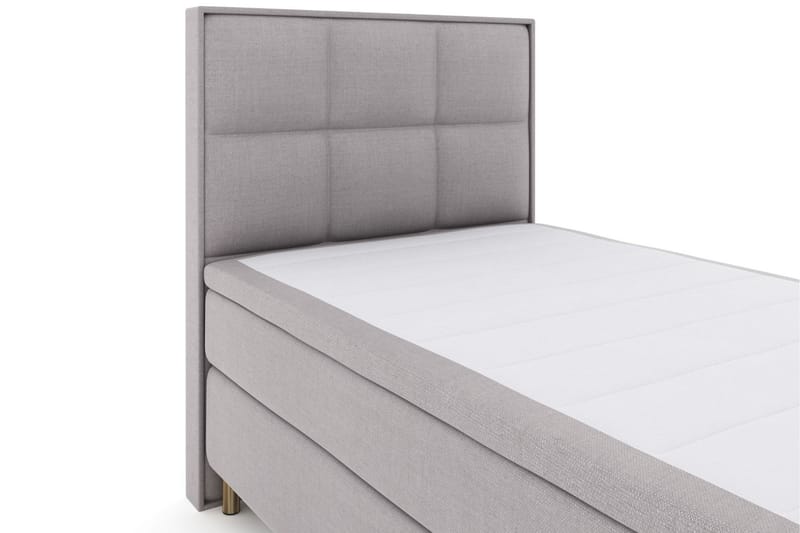 Select No 6 Komplett Sängpaket 120x200 Medium Watergel - Ljusgrå/Koppar - Möbler - Säng - Komplett sängpaket