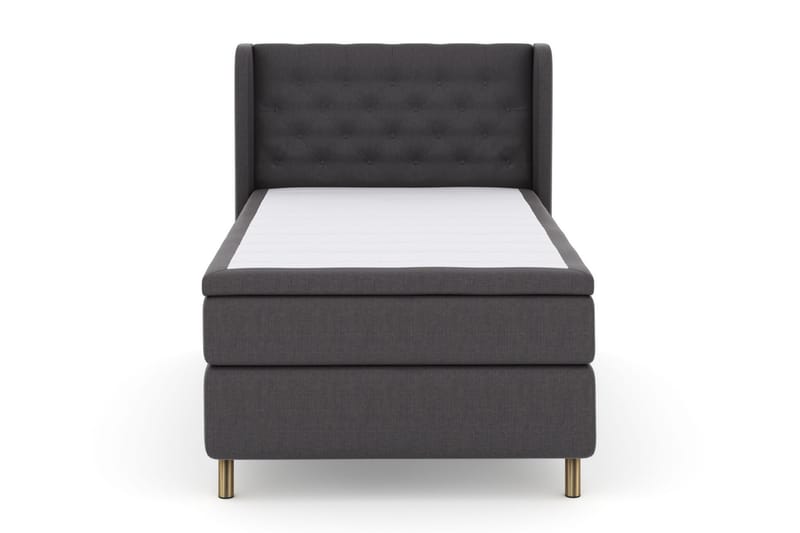 Select No 6 Komplett Sängpaket 120x200 Medium Watergel - Mörkgrå/Koppar - Möbler - Säng - Komplett sängpaket