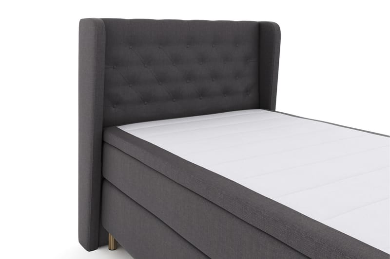 Select No 6 Komplett Sängpaket 120x200 Medium Watergel - Mörkgrå/Koppar - Möbler - Säng - Komplett sängpaket