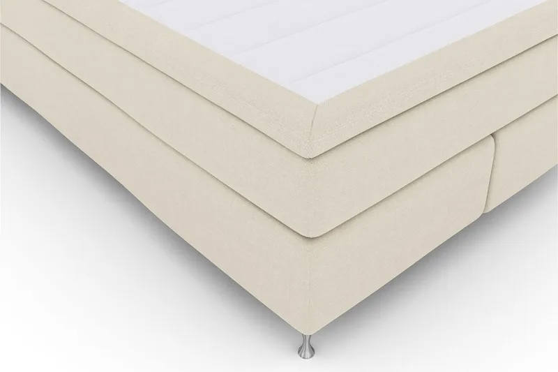 Select No 6 Komplett Sängpaket 140x200 Fast Watergel - Beige/Silver - Möbler - Säng - Kontinentalsäng