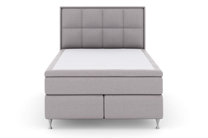 Select No 6 Komplett Sängpaket 140x200 Fast/Medium Watergel - Ljusgrå/Silver - Möbler - Säng - Komplett sängpaket