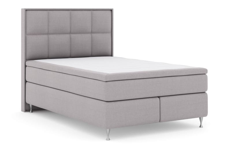 Select No 6 Komplett Sängpaket 140x200 Fast/Medium Watergel - Ljusgrå/Silver - Möbler - Säng - Komplett sängpaket