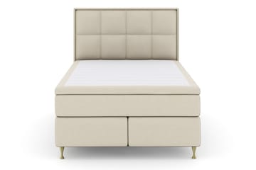 Select No 6 Komplett Sängpaket 140x200 F/M Latex/Memory - Beige/Guld - Möbler - Säng - Kontinentalsäng