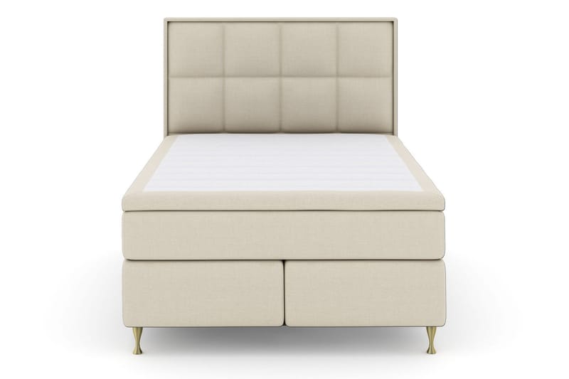 Select No 6 Komplett Sängpaket 140x200 F/M Latex/Memory - Beige/Guld - Möbler - Säng - Kontinentalsäng