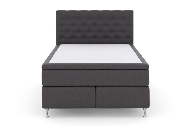Select No 6 Komplett Sängpaket 140x200 F/M Latex/Memory - Mörkgrå/Silver - Möbler - Säng - Komplett sängpaket
