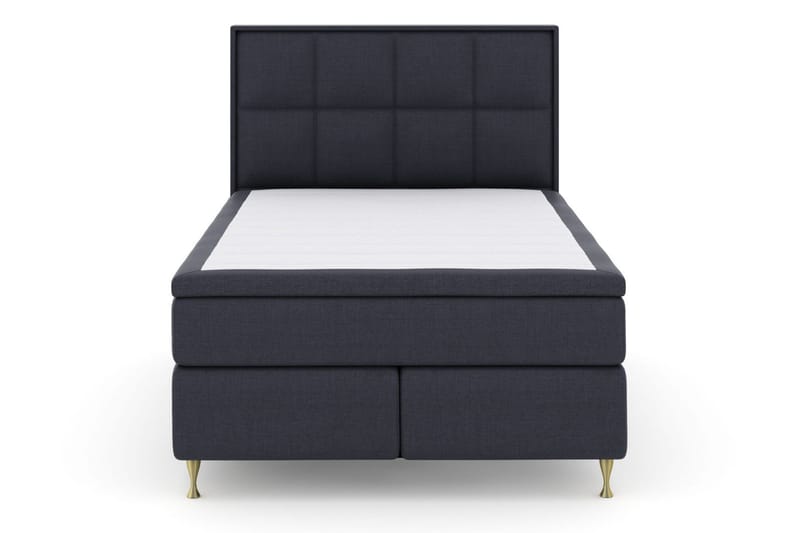 Select No 6 Komplett Sängpaket 140x200 F/M Memory/Pocket - Blå/Guld - Möbler - Säng - Kontinentalsäng
