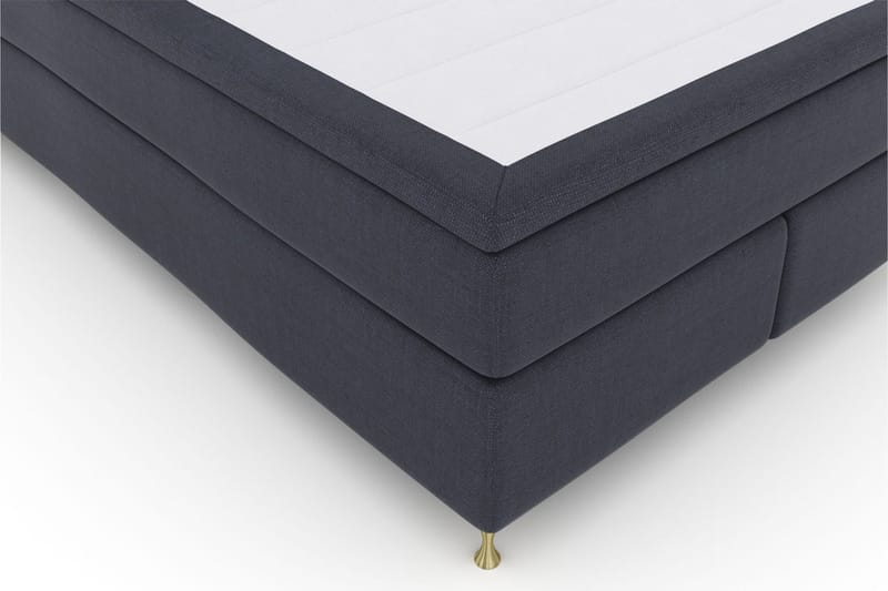Select No 6 Komplett Sängpaket 140x200 F/M Memory/Pocket - Blå/Guld - Möbler - Säng - Kontinentalsäng