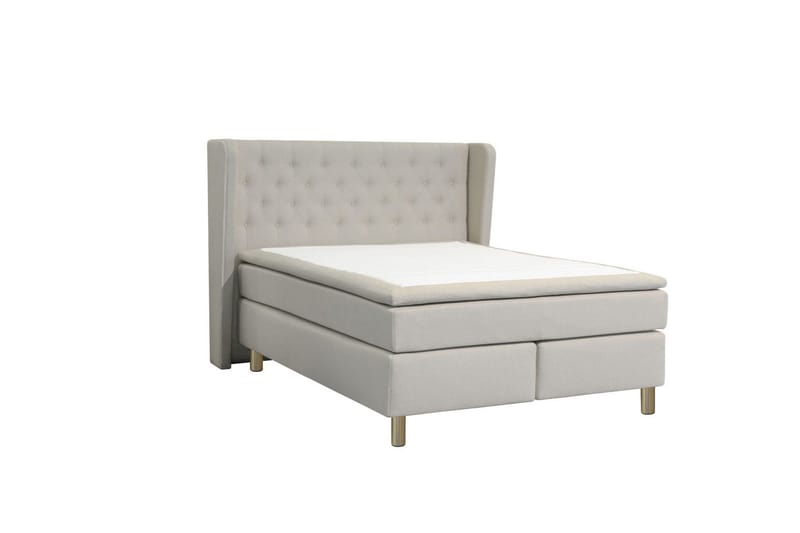 Select No 6 Komplett Sängpaket 140x200 Medium Memory/Pocket - Beige/Koppar - Möbler - Säng - Kontinentalsäng