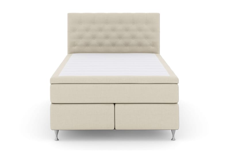 Select No 6 Komplett Sängpaket 160x200 Fast Watergel - Beige/Silver - Möbler - Säng - Komplett sängpaket