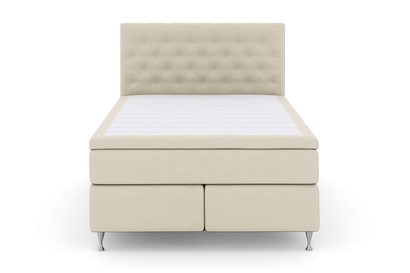 Select No 6 Komplett Sängpaket 160x200 Fast Watergel - Beige/Silver - Komplett sängpaket - Kontinentalsäng - Dubbelsäng