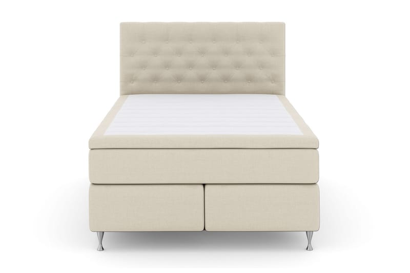 Select No 6 Komplett Sängpaket 160x200 F/M Latex/Memory - Beige/Silver - Komplett sängpaket - Kontinentalsäng - Dubbelsäng