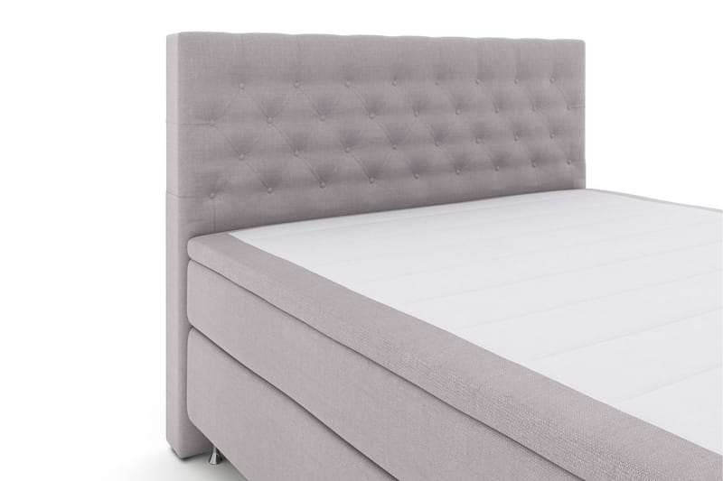 Select No 6 Komplett Sängpaket 160x200 F/M Latex/Memory - Ljusgrå/Silver - Komplett sängpaket - Kontinentalsäng - Dubbelsäng