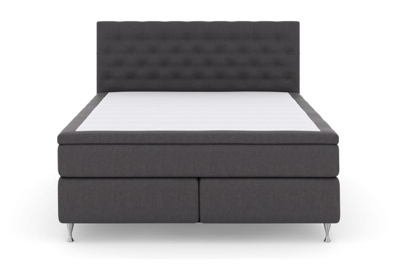 Select No 6 Komplett Sängpaket 160x200 F/M Latex/Memory - Mörkgrå/Silver - Möbler - Säng - Komplett sängpaket