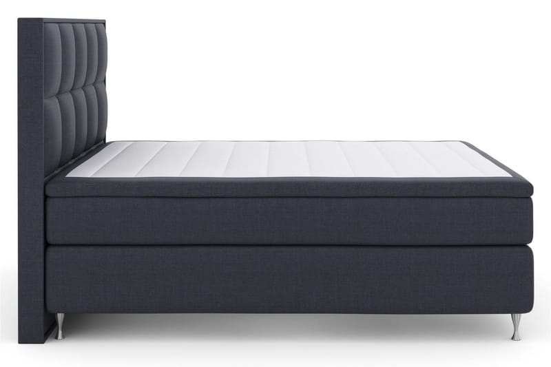Select No 6 Komplett Sängpaket 180x200 Fast Memory/Pocket - Blå/Silver - Möbler - Säng - Kontinentalsäng