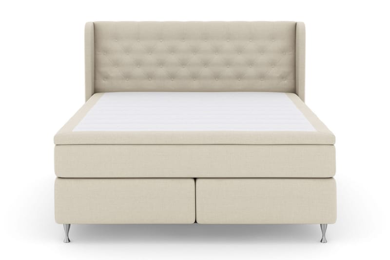 Select No 6 Komplett Sängpaket 180x200 Fast Watergel - Beige/Silver - Möbler - Säng - Kontinentalsäng