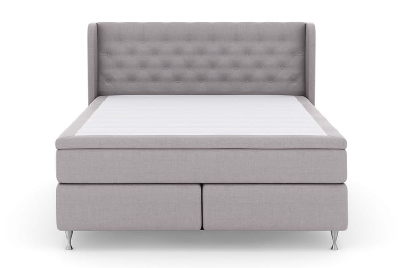 Select No 6 Komplett Sängpaket 180x200 Fast Watergel - Ljusgrå/Silver - Möbler - Säng - Kontinentalsäng