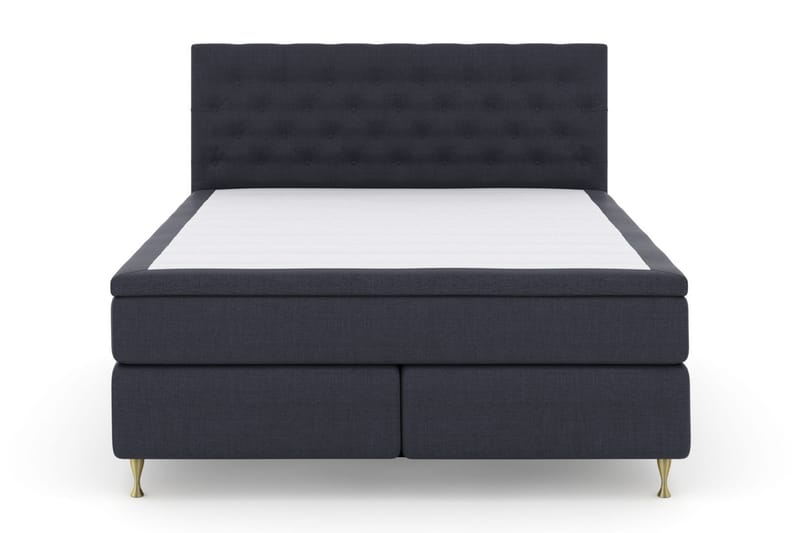 Select No 6 Komplett Sängpaket 180x200 Fast/Medium Watergel - Blå/Guld - Möbler - Säng - Komplett sängpaket