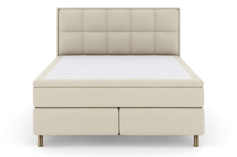 Select No 6 Komplett Sängpaket 180x200 F/M Latex/Memory - Beige/Koppar - Möbler - Säng - Kontinentalsäng