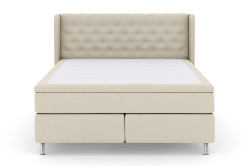 Select No 6 Komplett Sängpaket 180x200 F/M Latex/Memory - Beige/Metall - Möbler - Säng - Komplett sängpaket