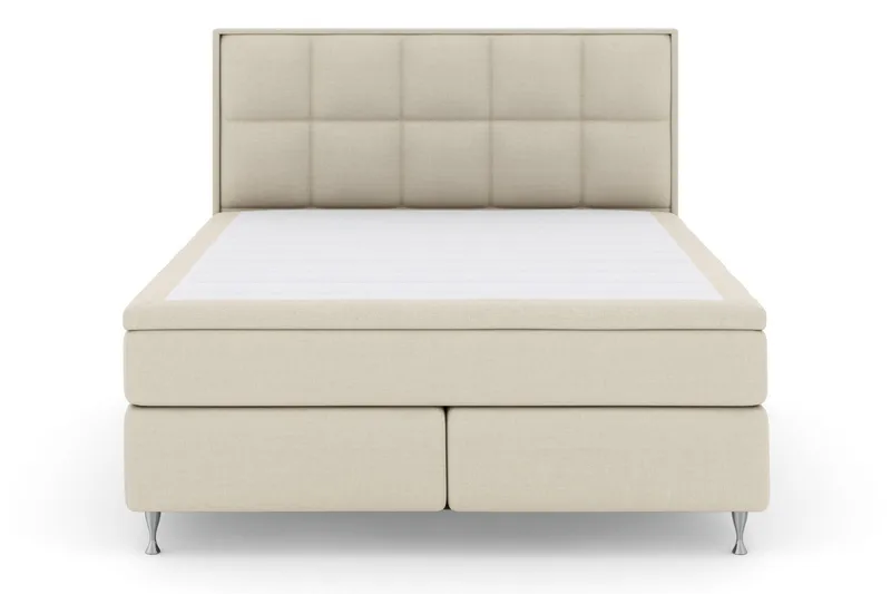 Select No 6 Komplett Sängpaket 180x200 F/M Latex/Memory - Beige/Silver - Möbler - Säng - Kontinentalsäng