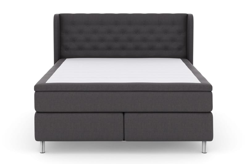 Select No 6 Komplett Sängpaket 180x200 F/M Latex/Memory - Mörkgrå/Metall - Möbler - Säng - Komplett sängpaket