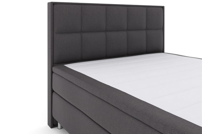 Select No 6 Komplett Sängpaket 180x200 F/M Latex/Memory - Mörkgrå/Metall - Möbler - Säng - Komplett sängpaket