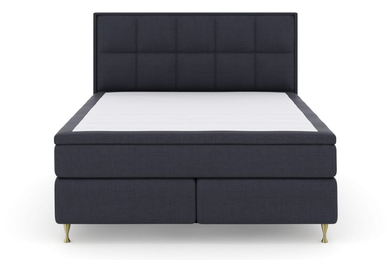Select No 6 Komplett Sängpaket 180x200 F/M Memory/Pocket - Blå/Guld - Möbler - Säng - Komplett sängpaket