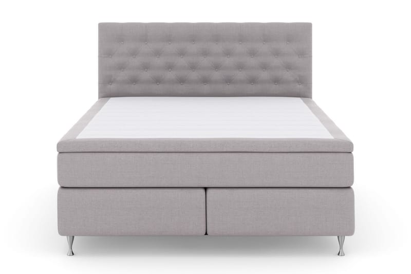 Select No 6 Komplett Sängpaket 180x200 F/M Memory/Pocket - Ljusgrå/Silver - Möbler - Säng - Komplett sängpaket