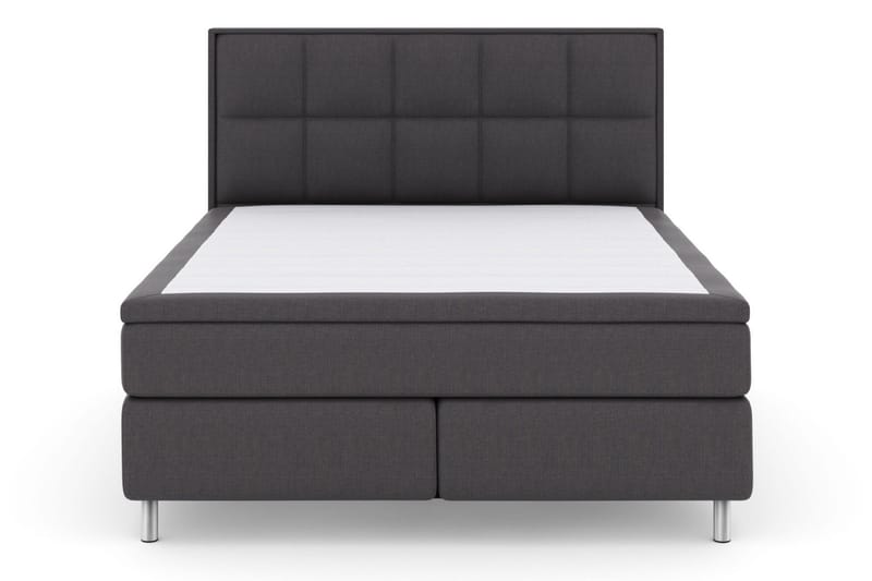 Select No 6 Komplett Sängpaket 180x200 F/M Memory/Pocket - Mörkgrå/Metall - Möbler - Säng - Kontinentalsäng