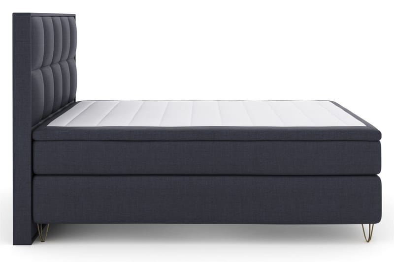 Select No 6 Komplett Sängpaket 180x200 Medium Watergel - Blå/Metall V-form - Möbler - Säng - Komplett sängpaket