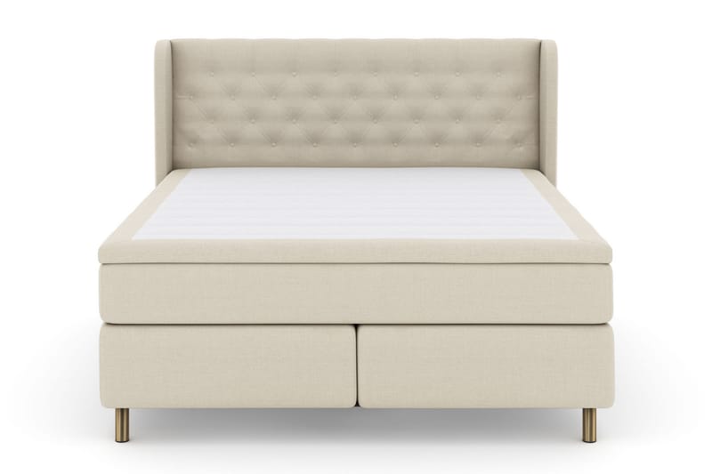 Select No 6 Komplett Sängpaket 210x210 Fast Latex/Memory - Beige/Koppar - Möbler - Säng - Kontinentalsäng