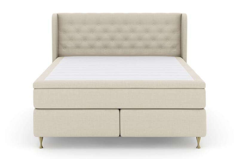 Select No 6 Komplett Sängpaket 210x210 F/M Latex/Memory - Beige/Guld - Möbler - Säng - Komplett sängpaket