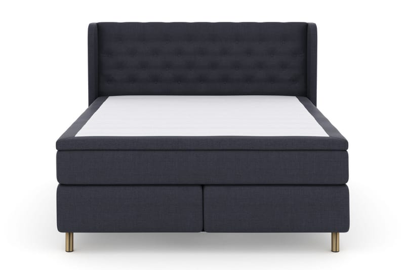 Select No 6 Komplett Sängpaket 210x210 Medium Memory/Pocket - Blå/Koppar - Möbler - Säng - Kontinentalsäng