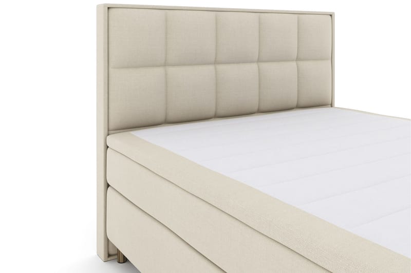 Select No 6 Komplett Sängpaket 210x210 Medium Watergel - Beige/Koppar - Möbler - Säng - Kontinentalsäng