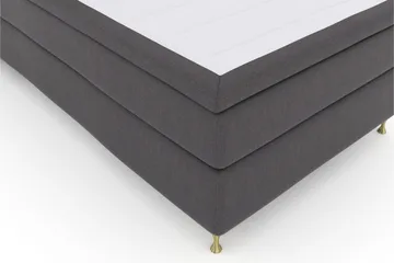 Select No 6 Kontinentalsäng 120x200 Fast Memory/Pocket - Mörkgrå - Möbler - Säng - Kontinentalsäng