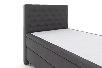 Select No 6 Kontinentalsäng 120x200 Fast Memory/Pocket - Mörkgrå - Möbler - Säng - Kontinentalsäng