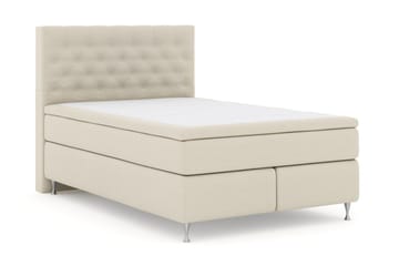 Select No 6 Kontinentalsäng 140x200 Fast/Medium Watergel - Beige/Silver - Möbler - Säng - Kontinentalsäng