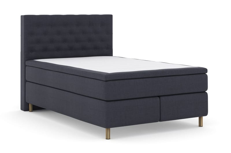 Select No 6 Kontinentalsäng 160x200 F/M Memory/Pocket - Blå/Metall - Möbler - Säng - Kontinentalsäng