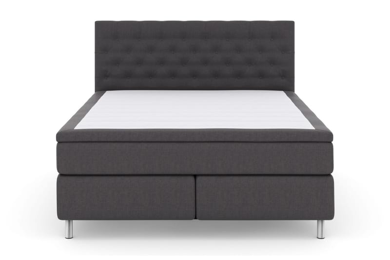 Select No 6 Kontinentalsäng 180x200 Fast Watergel - Mörkgrå/Metall - Möbler - Säng - Kontinentalsäng