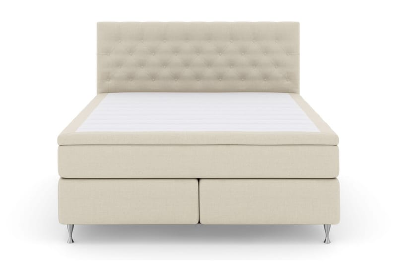 Select No 6 Kontinentalsäng 180x200 F/M Memory/Pocket - Beige/Silver - Möbler - Säng - Kontinentalsäng