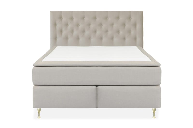 Select No 6 Kontinentalsäng 180x200 Medium Memory/Pocket - Beige/Guld - Möbler - Säng - Kontinentalsäng