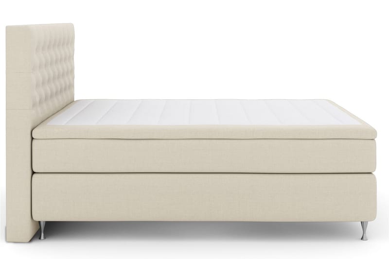 Select No 6 Kontinentalsäng 210x210 Fast Latex/Memory - Beige/Silver - Möbler - Säng - Kontinentalsäng