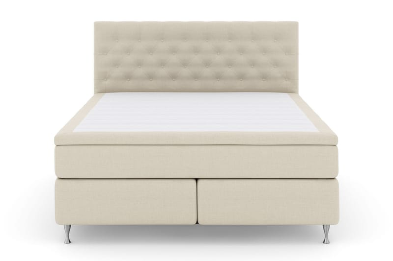 Select No 6 Kontinentalsäng 210x210 Fast Latex/Memory - Beige/Silver - Möbler - Säng - Kontinentalsäng
