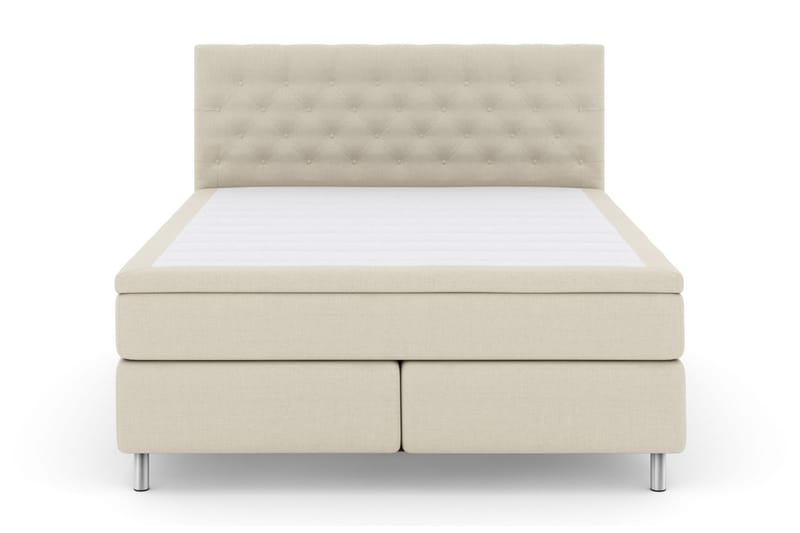 Select No 6 Kontinentalsäng 210x210 Medium Watergel - Beige/Metall - Möbler - Säng - Kontinentalsäng