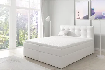 Skaftå Kontinentalsäng 140x200 - Svart/Vit - Möbler - Säng - Kontinentalsäng