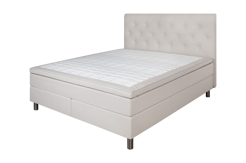 Smögen Komplett Sängpaket 160x200 - Beige - Möbler - Säng - Komplett sängpaket