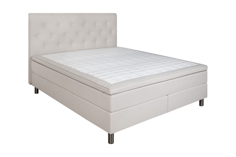 Smögen Sängpaket 180x200 cm - Beige - Komplett sängpaket - Kontinentalsäng - Dubbelsäng