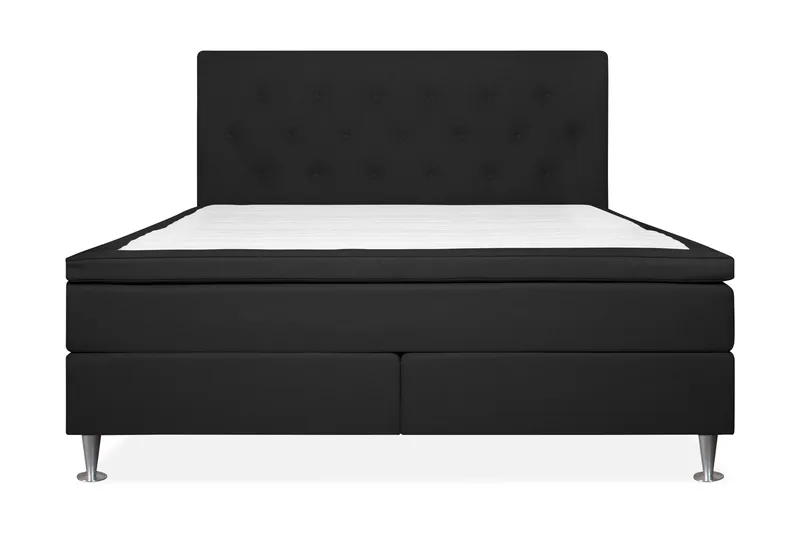 Strömstad Sängpaket 140x200 cm, Mörkgrå