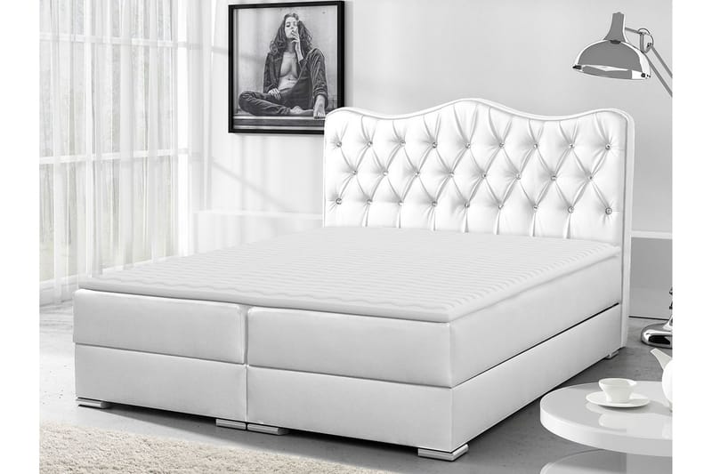 Sultan Kontinentalsäng 180x200 cm - Vit - Möbler - Säng - Kontinentalsäng